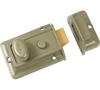 Yale P-77KC-ENB-60 - Traditional Nightlatch Case Only- 60mm - Electro Nickel Brass Finish - Standard Security
