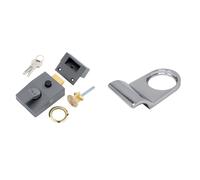 Yale P-89-DMG-PB-60 Deadlocking Nightlatch, 60 mm