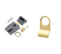 Yale P-89-DMG-PB-60 Deadlocking Nightlatch, 60 mm