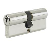 Yale P-ED4050-SNP Euro Profile Nickel Cylinder Lock - 50 x 10 x 40mm