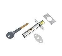 Yale P-M444-CH Door Security Bolt, Chrome Finish, Standard Security, Visi Packed, Suitable for hinged and Wooden Doors