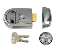 Yale P-Y3-CH-CH-60 - Contemporary Nightlatch - 60mm - Polished Chrome Finish - Standard Security