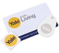 Yale P-YD-01-CON-RFIDM Phone Tag Smart Door Lock Accessory Bundle-Key Card, White, Set of 3 Pieces