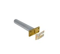 Yale Concealed Door Closer P-YSMDC-PC, Hinge-Fit, Auto Close for Doors up to 50 kg — Electro Brass