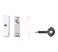 Yale P118 Auto Window Lock White Finish 2-Pack (YALP2P118WE)