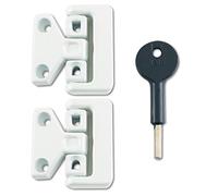 Yale Pack of 2 Chubb 8K106 Window Lock White Finish