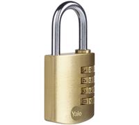 YALE Padlock 40mm Combination Secure Keyless Lock