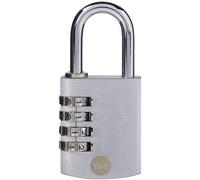 YALE - Padlock 40mm - Silver Combination - 1 piece