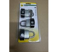 Yale Padlock Set - 3 Pieces (Y125B/40/122/3)