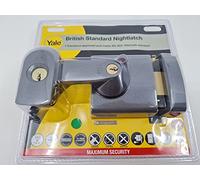 YALE PBS1 & PBS2 Auto Deadlocking Nightlatch - 60mm DMG CASE - PB CYL Visi