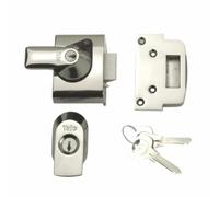Original Yale Locks - British Standard Nightlatch, 40mm, Chrome, P-BS2-CH-CH-40