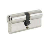 Yale Euro Cylinder Lock PKM3030-NP KM Superior – 1 Star, High Security, 30/30 (70mm), Nickel Finish