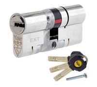 Yale Platinum 3 Star Euro Profile Cylinder Lock P-YS3-4040N 40/40 (80mm) Nickel