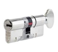 Yale Platinum 3 Star Thumb Turn Cylinder 40/40 (80mm) - Nickel