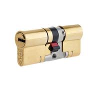 Yale Platinum Brass Single Euro Cylinder Lock 40/40, (L)80mm