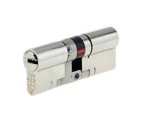 Yale Platinum Nickel-Plated Brass Single Euro Cylinder Lock 45/55, (L)95mm