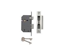Yale PM550 5 Lever Mortice Sashlock 79mm Satin Chrome