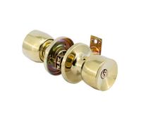 Yale Entrance KNOB Set Brass, One Size