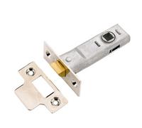 Yale Polished Chrome Effect Metal Tubular Mortice Latch (L)76mm