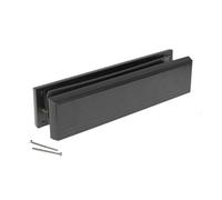 Yale Postmaster 12" Letterplate - Black