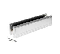 Yale Postmaster 12" Letterplate - Silver (Anodised)