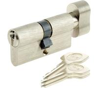 Yale 10-0253-3030-CK-2101 Profile knob Cylinder, Series 250, matt Nickel-Plated, 30/30
