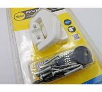 YALE PVCu White Window Lock - Standard Security 8K123 - FREE POSTAGE & VAT INC