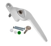 Yale Quartus Cranked Window Handle - White, Right, 10mm
