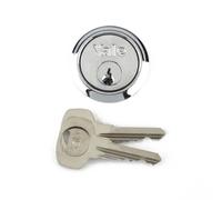 (One Size, Satin Chrome) Yale Replacement Rim Cylinder Lock