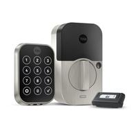 Yale Security Assure Lock 2 Deadbolt, Satin Nickel Smart Keyless Entry Door Lock with Z-Wave Connected Keypad for Code Entry, YRD450-ZW2-619
