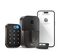 Yale Security Assure Lock 2 Touch Deadbolt Oil Rubbed Bronze Key-Free Smart Entry Door Lock with Z-Wave (ZW3) Connected Touchscreen Keypad for Code E