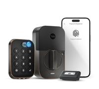 Yale Security Assure Lock 2 Touch Deadbolt, Oil Rubbed Bronze Key-Free Smart Entry Door Lock with Z-Wave (ZW3) Connected Touchscreen Keypad for Code Entry and Remote Access, YRD430-F-ZW3-0BP