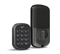 Yale Security Keyless Entry Keypad Deadbolt Unlock Using Your Entry Code No app or connectivity Black Suede