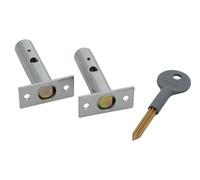 Yale Security Lock, Chrome, Pack of 2