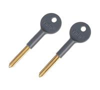 Yale Security Lock, Grey, Pack of 2