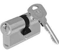 Yale Series 500 Series 105023040002201 Safety Cylinder Nickel-Plated 35 x 35 mm Long Cam