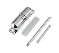 Yale P-YSMDC-PC Surface Mounted Door Closer, Spring Loaded with Adjustable Tensioner, Automatic Closure of Doors Up to 50 kg, Polished Chrome Finish