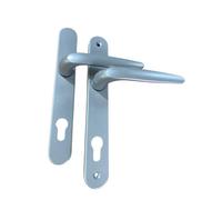 Yale Silver Long Backplate Door Handle