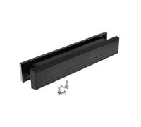 Yale Slimmaster 12" Letterplate - Black