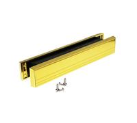 Yale Slimmaster 12" Letterplate - Gold (Polished)