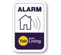 Yale Smart Living Alarm Window Stickers for Alarms, Locks, Cameras & CCTV (5, Single-sided)
