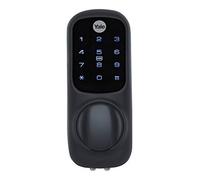Yale Keyless Connected Smart Door Lock - No Subscription Required - Matt Black, Black