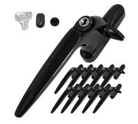 Yale Sparta Cockspur Window Handle (10 Pack) - Black, Left, 15.5mm