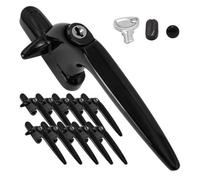 Yale Sparta Cockspur Window Handle (10 Pack) - Black, Right, 15.5mm