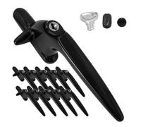 Yale Sparta Cockspur Window Handle (10 Pack) - Black, Right, 9mm