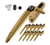 Yale Sparta Cockspur Window Handle (10 Pack) - Gold, Left, 21mm