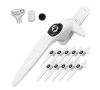 Yale Sparta Cockspur Window Handle (10 Pack) - White, Left, 9mm
