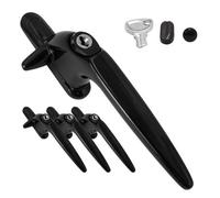 Yale Sparta Cockspur Window Handle (3 Pack) - Black, Right, 9mm