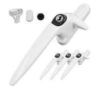 Yale Sparta Cockspur Window Handle (3 Pack) - White, Left, 21mm