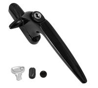 Yale Sparta Cockspur Window Handle - Black, Right, 15.5mm